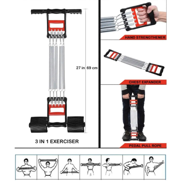 Expansor de pecho ajustable con resorte - Image 2