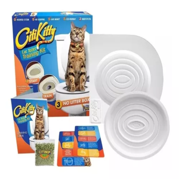 Kit De Entrenamiento Baño Para Gato - Image 3