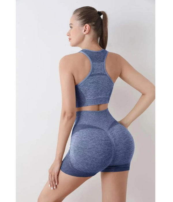 Conjunto de Yoga sin costuras para mujer - Image 4