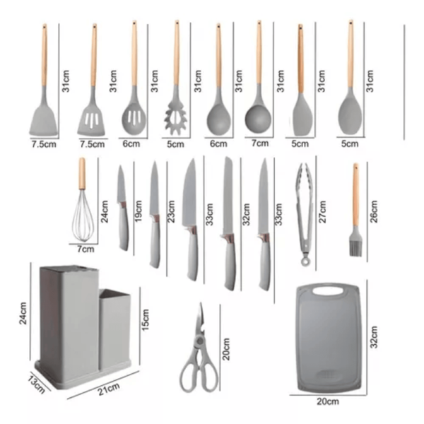 Juego De Utensilios De Cocina
