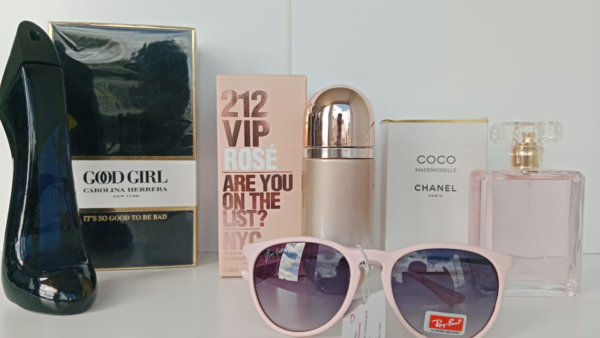 KIT PERFUMES AA DAMA + GAFAS RAYBAN