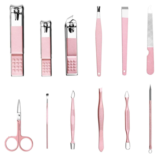 Kit Manicure Pedicure X12 Piezas Viajero - Image 4