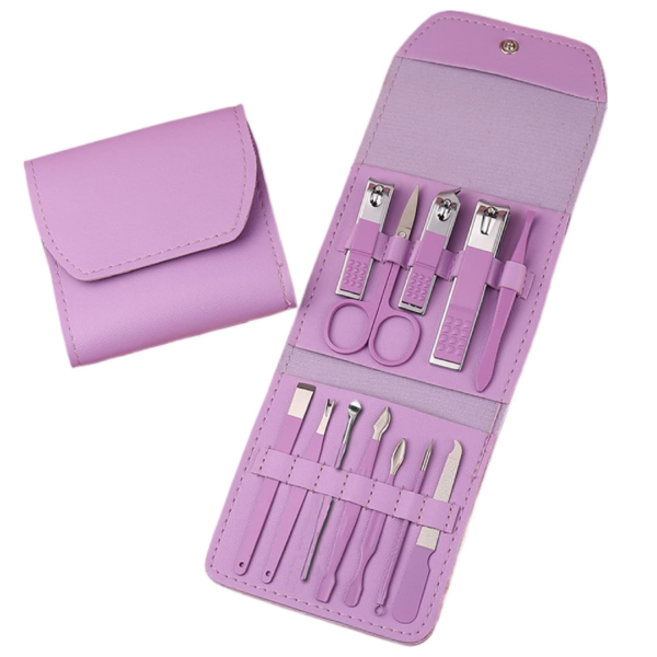 Kit Manicure Pedicure X12 Piezas Viajero - Image 2